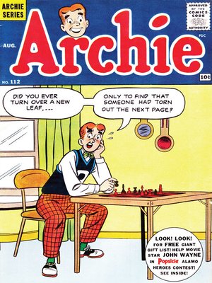 cover image of Archie (1960), Issue 112